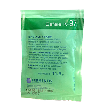 Дрожжи Fermentis SafAle K-97 11.5г