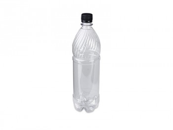Бутылка ПЭТ 1.0л прозр +крышка