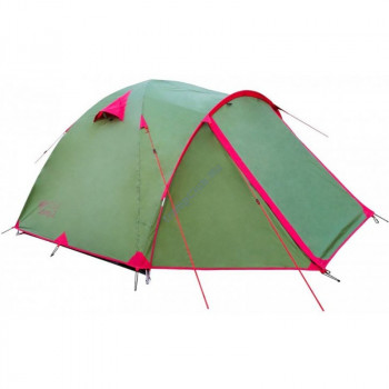 Палатка Tramp Lite CAMP - 3 олива #TLT-007.06